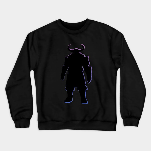 Viking barbarian Warrior Crewneck Sweatshirt by DesignsbyZazz